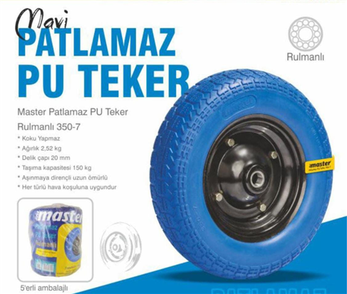 PATLAMAZ PU TEKER BİLYALI 350-7